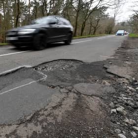 Estimates suggest it would cost well over £25 billion to fix the nation’s potholes (Picture: Tim Thursfield)
