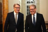 Prime Minister Keir Starmer with Peter Mandelson before he was sacked as Britain's ambassador to the United States (Picture: Carl Court/Getty Images)