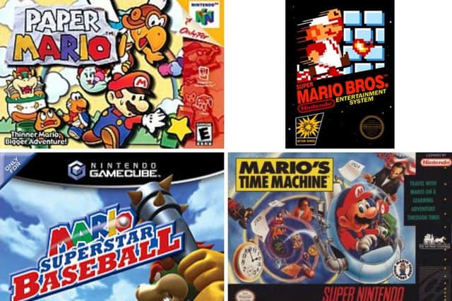 Some of the most valuable games starring iconic character Mario.