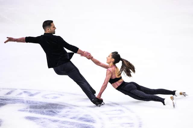 Lilah Fear and Lewis Gibson are competing in the Grand Prix final.