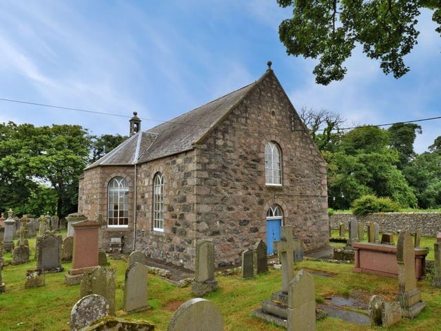Built in 1794, Foveran Church is a charming category B-Listed church located in a rural location just 12 miles north of Aberdeen city centre. It's on the market for offers over £125,000.