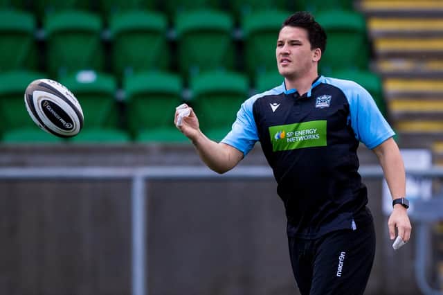 Glasgow Warriors' Sam Johnson admits playing Edinburgh so often can be a little repetitive. Picture: Ross Parker/SNS