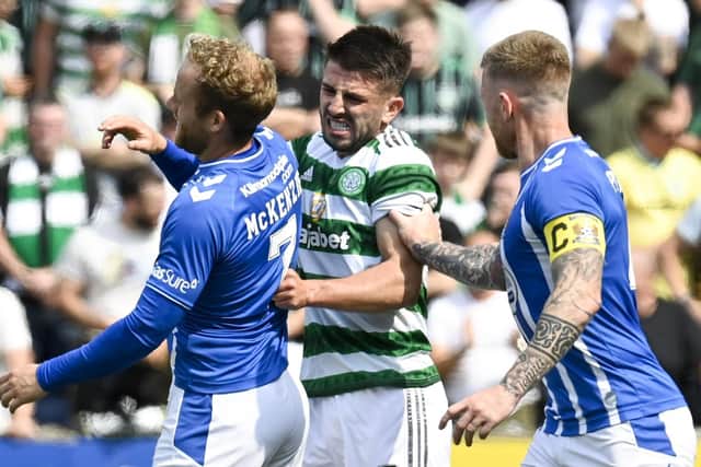 Celtic's Greg Taylor put in an excellent performance.