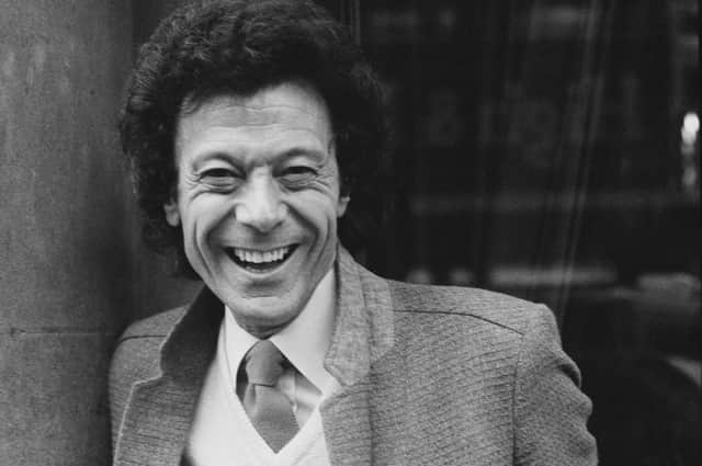 Lionel Blair is best known for his role as a captain in the ITV game show Give Us A Clue