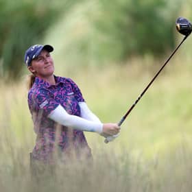 Gemma Dryburgh in action during the Bank of Hope LPGA Match-Play Hosted by Shadow Creek at Shadow Creek in Las Vegas. Picture: Sean M. Haffey/Getty Images.
