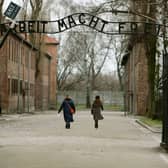 The gates at Auschwitz I camp. Picture: Dave Thompson/PA Wire