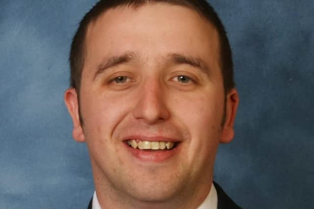 David Graham's official photo after being elected as a councillor. Picture: Fife Council