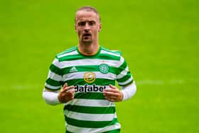 Leigh Griffiths made his Celtic return.