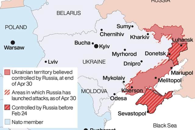 Russian invasion of Ukraine.