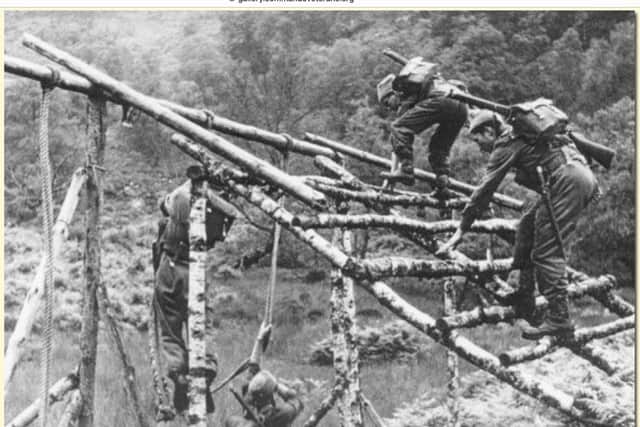 The fighters at Achnacarry were subjected to the toughest regimes as survival skills were coupled with technical ability in weaponry and fighting. PIC: CC.