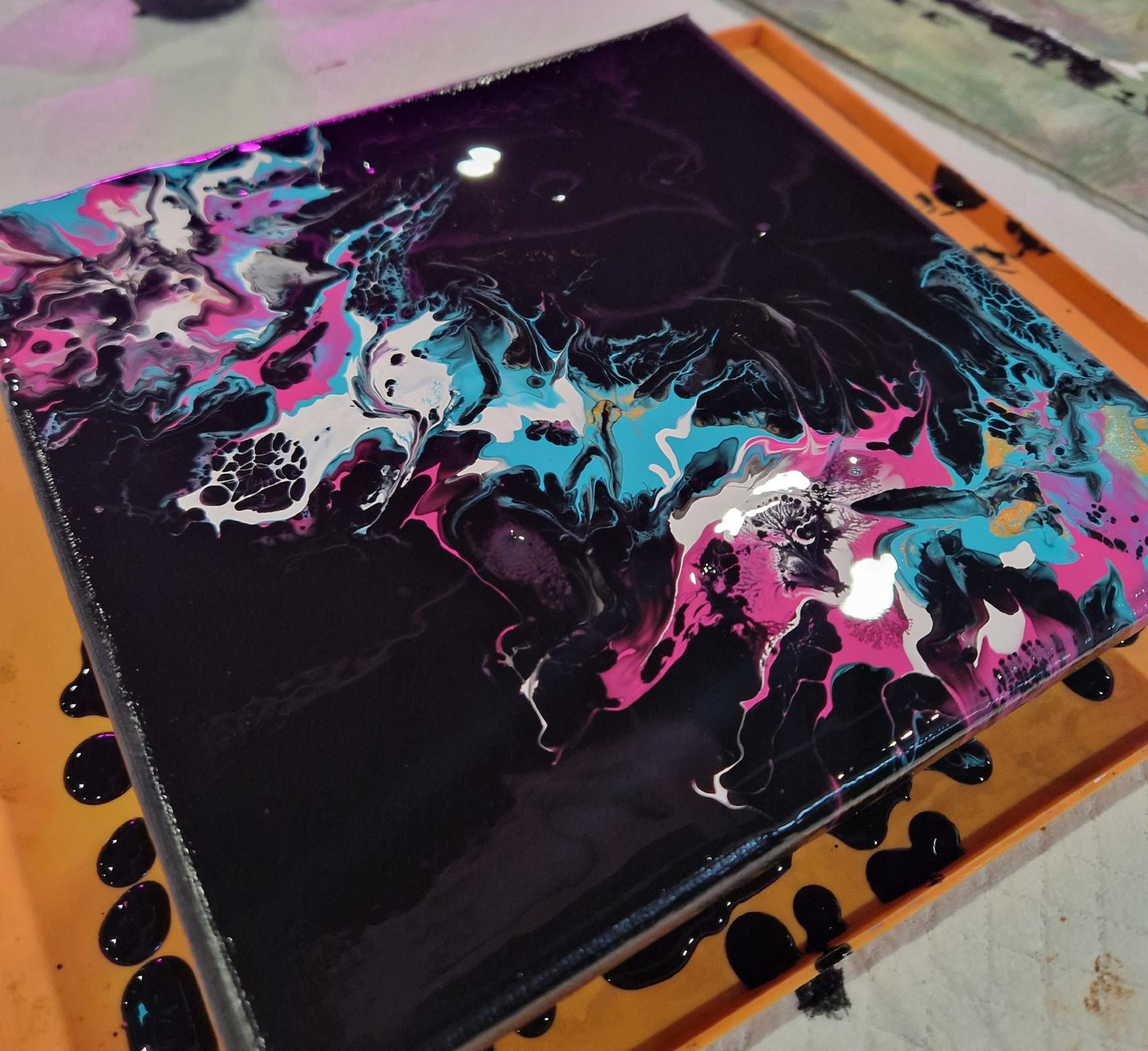 Some beautiful artwork created by one of our class participants