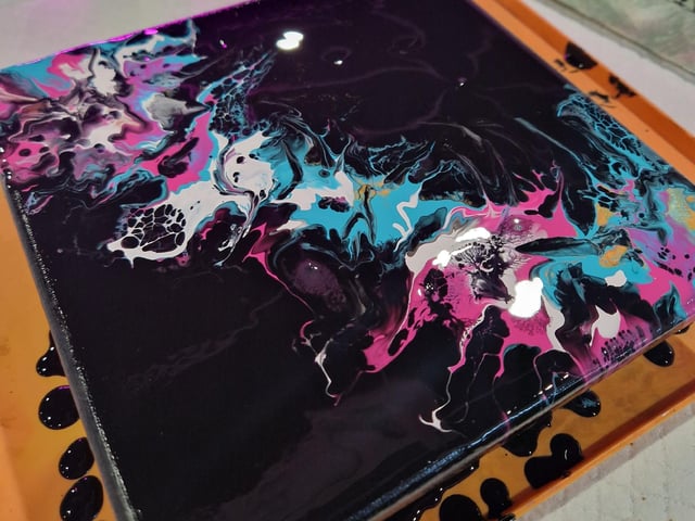 Some beautiful artwork created by one of our class participants