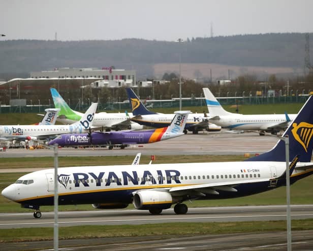 Six people were removed from a flight taking Rangers fans to Portugal – one of them before the aircraft had even taken off.