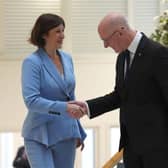 First Minister John Swinney and Chancellor of the Exchequer Rachel Reeves in happier times (Picture: Andrew Milligan - Pool/Getty Images)