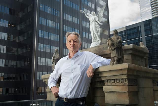 Mandatory Credit: Photo by Julian Simmonds/Shutterstock (13895858l)
AI - Artificial Intelligence - Toronto, Ontario Canada.Professor Geoffrey Hinton, the British-born Canadian cognitive psychologist and computer scientist, most noted for his work on artificial neural networks and known as The Godfather of AI.He divides his time working for Google and University of Toronto. Pictured in his office at Google HQ in Toronto.
Professor Geoffrey Hinton photoshoot, Toronto, Ontario, Canada. - 16 Aug 2017