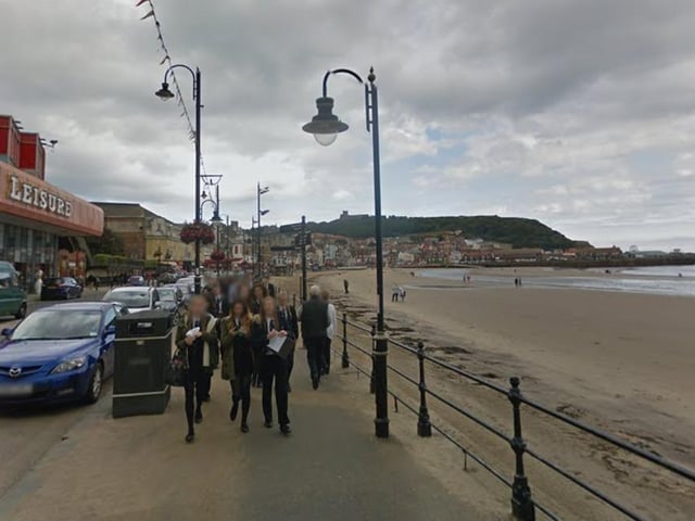 Scarborough is ranked 5th. A well-known seaside resort.