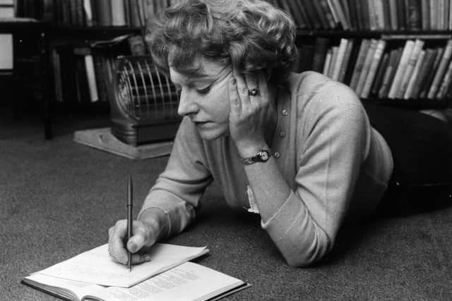 Capital author Dame Muriel Spark will be immortalised with a memorial in Princes Street Gardens. Picture: Getty