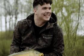 Harry Clark fishing.