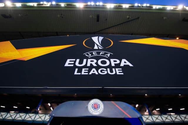 A general view of Ibrox ahead of the UEFA Europa League in March 2020 (Photo by Alan Harvey / SNS Group)