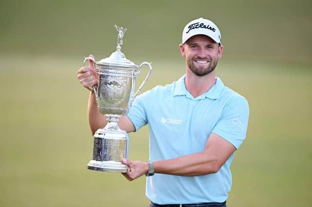 US Open champion Wyndham Clark has joined a stellar field for the Genesis Scottish Open. Picture: Ross Kinnaird/Getty Images.
