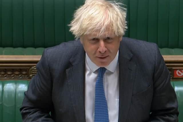 Prime Minister Boris Johnson today denied being aware of the Covid contract.