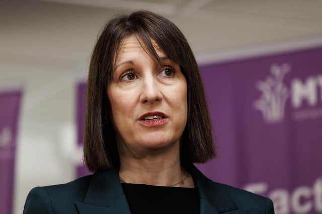 Chancellor of the Exchequer Rachel Reeves speaks to the media after a visit to Maidstone Hospital. Picture date: Tuesday December 10, 2024. PA Photo. See PA story POLITICS Spending. Photo credit should read: Dan Kitwood/PA Wire