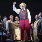 Roland Wood as Karl Marx in Scottish Opera's production of Marx in London! (Picture: James Glossop)