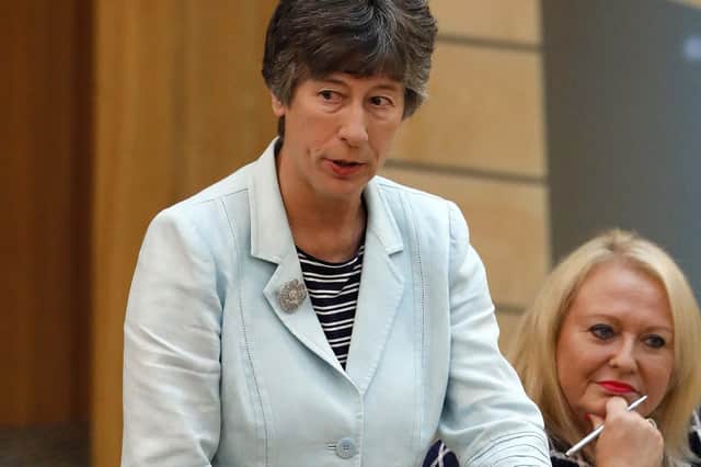 Liz Smith has said the lack of answers to MSPs' written questions was "unacceptable".