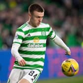 Celtic's Ben Doak during a cinch Premiership match between Celtic and Dundee United. (Photo by Rob Casey / SNS Group)