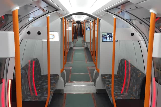 The four-carriage trains will create more space with their open plan design. Picture: The Scotsman