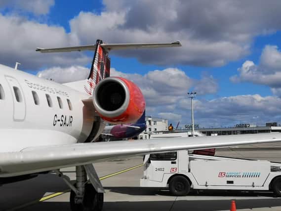Loganair's new jets have given it the range to operate the contracts. Picture: Loganair.
