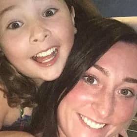 Milly Main from Lanark, pictured here with her mum Kimberly Darroch, died at the age of 10 in 2017 after contracting an infection at the Queen Elizabeth University Hospital in Glasgow