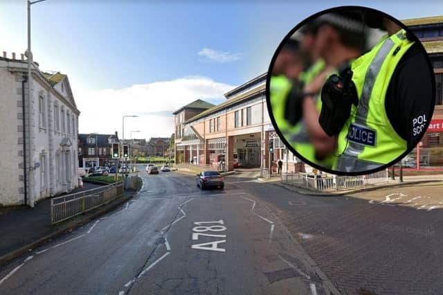 Both women were hit by the car in the Whitesands area of Dumfries on Wednesday evening.