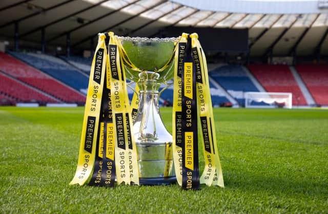 The Scottish League Cup now known as the Premier Sports Cup. (Photo by Alan Harvey / SNS Group)