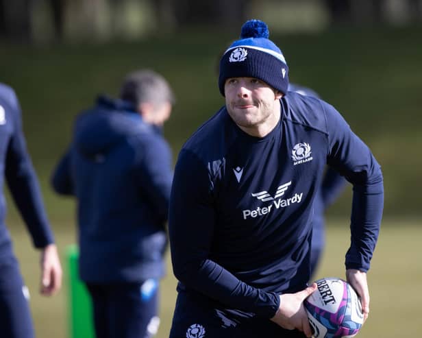 Blair Kinghorn has been picked as stand-off for Scotland against Italy.