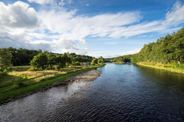 The River Spey near Cardhu distillery.