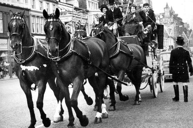 Edinburgh's Princes Street has changed over the years.