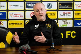 David Martindale has apologised for his hand gesture during Livingston's loss to Hibs. (Photo by Ross Parker / SNS Group)
