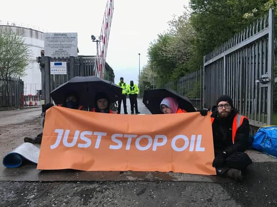 It is the first action its kind in Scotland since the Just Stop Oil coalition began blockading fuel terminals south of the border on April 1, which has seen more than 1,000 arrests.