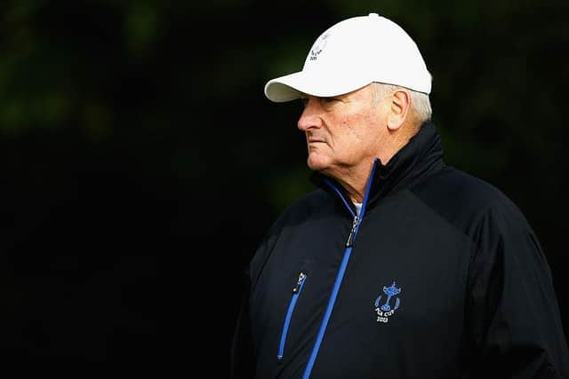 The passing of Russell Weir, pictured when he served as PGA Cup captain for a second time at Slaley Hall, last week has saddened Scottish golf Picture: Matthew Lewis/Getty Images.