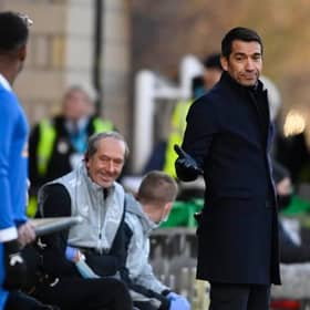 Rangers manager Giovanni van Brockhorst will pick a team to face Hibs at Easter Road this evening.  (Photo by Rob Casey / SNS Group)