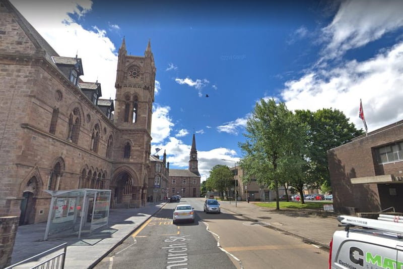 West Dunbartonshire recorded 1,030 positive cases in the last seven days, this was a rate of 1,165.9 cases per 100,000 people.