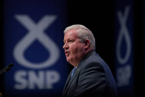 Ian Blackford revealed he knew the SNP auditors quite last year