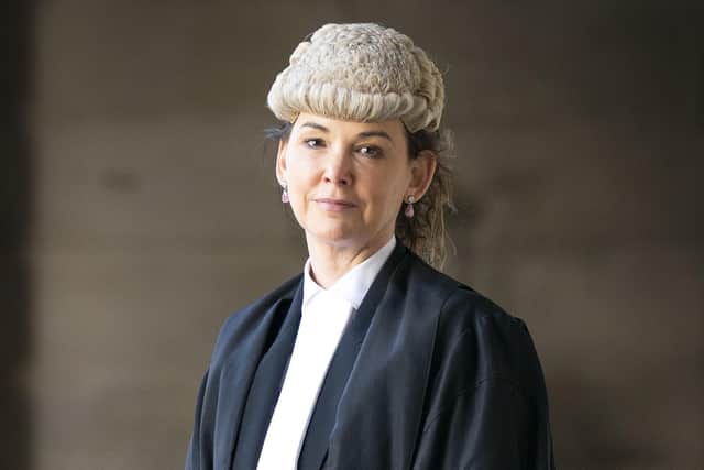 Lord Advocate Dorothy Bain QC after the swearing in ceremony at the Court of Session in Edinburgh