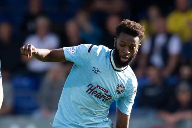 Beni Baningime has impressed in midfield for Hearts.