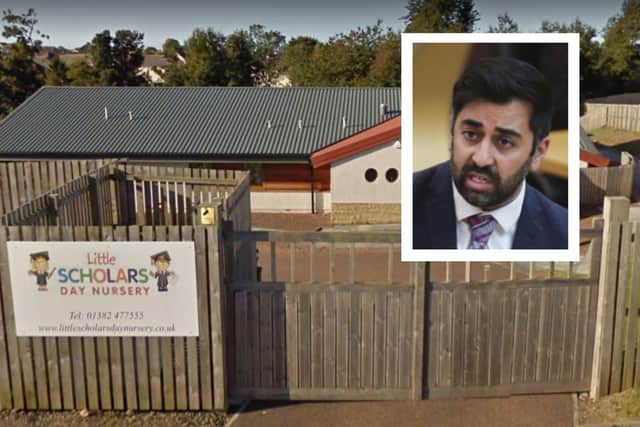Humza Yousaf's row with the nursery has intensified.