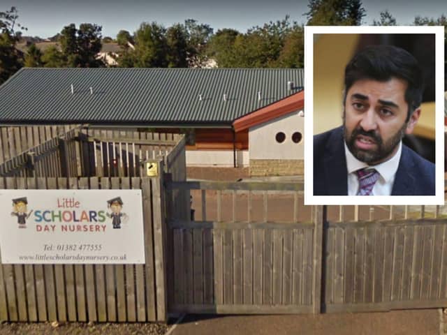 Humza Yousaf's row with the nursery has intensified.