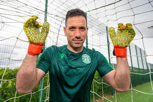 Ofir Marciano believes Hibs can exploit Celtic weaknesses. Picture: Mark Scates/SNS