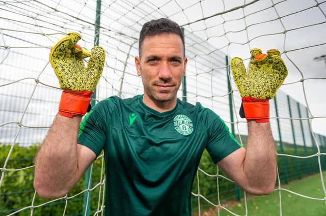 Ofir Marciano believes Hibs can exploit Celtic weaknesses. Picture: Mark Scates/SNS