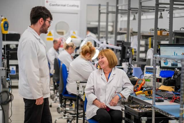 CB Technology's manufacturing facility at Livingston. Picture by Chris Watt Photography